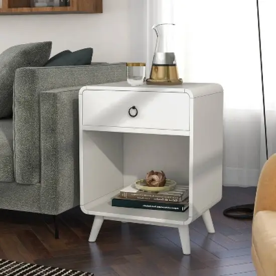 Venetzia Mid-Century Side Table - HOMES: Inside + Out image {1}