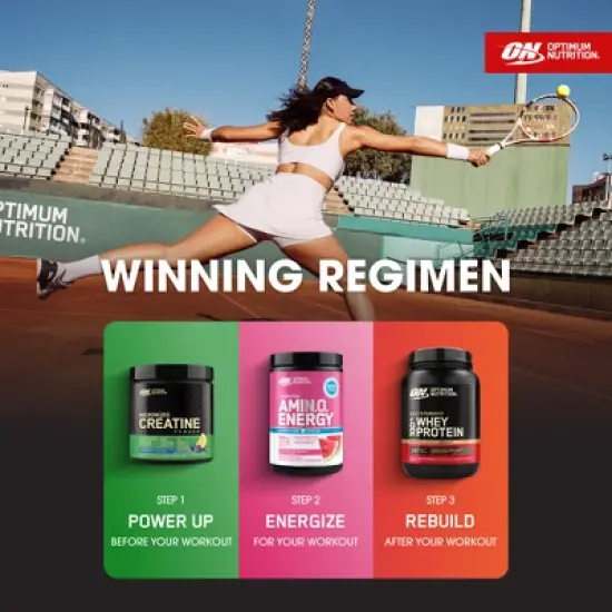 Optimum Nutrition Creatine Monohydrate Powder - Blueberry Lemonade - 60 Servings - 413 Grams image {8}