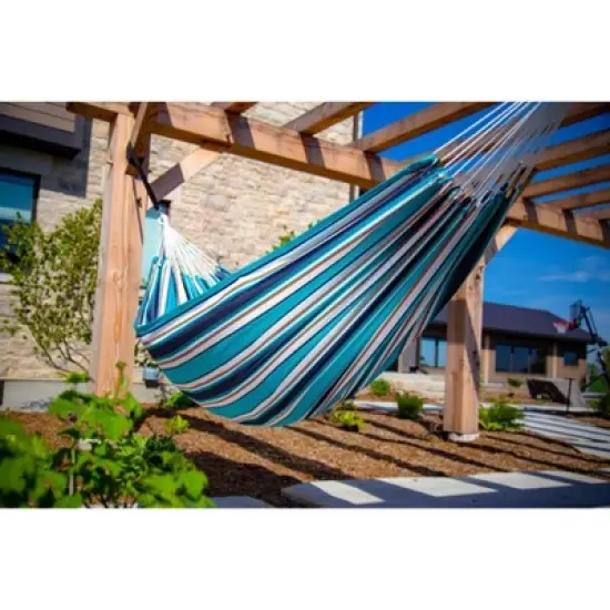 Vivere Brazilian Sunbrella Double Hammock image {1}