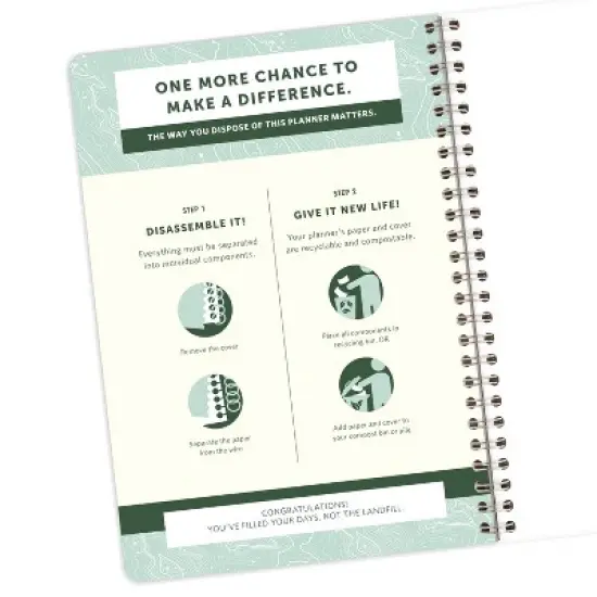 Cambridge 2024 Planner 8.5"x6.375" Weekly/Monthly Beach image {4}