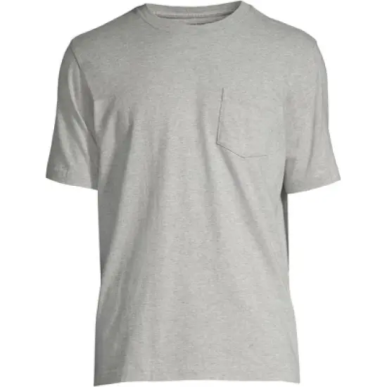 Lands' End Men's Super-T Short Sleeve T-Shirt with Pocket image {6}