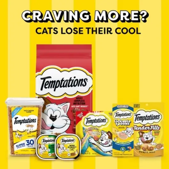 Temptations Tasty Human Haunted House with Chicken and Beef Flavor Halloween Cat Treats - 16oz image {9}