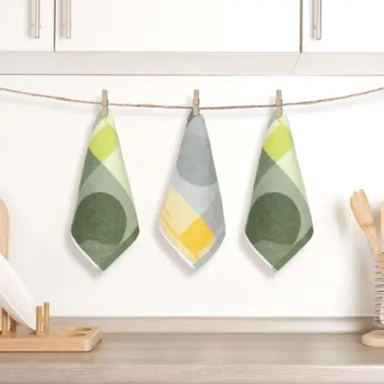 Unique Bargains Absorbent Soft Reusable Cotton Cleaning Cloth 10" x 10" image {5}