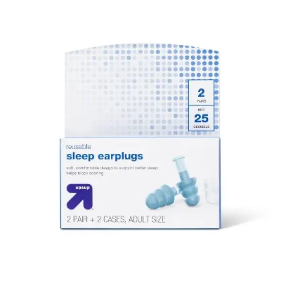 Reusable Ear Plugs for Sleep - 2pc - up&up&trade; image {3}