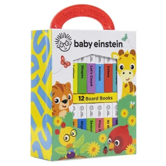 Baby Einstein My First Library 12 Book Set (Board Book) image {3}