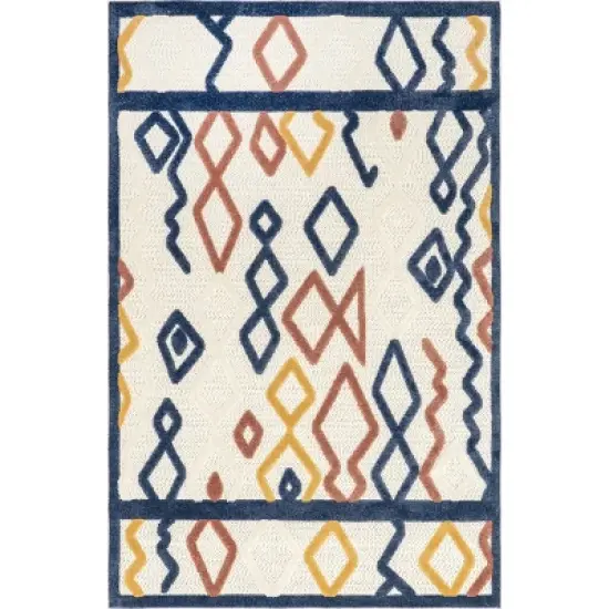nuLOOM Aiko Geometric Moroccan Indoor/Outdoor Patio Area Rug image {11}