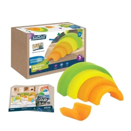 Kaplan Early Learning Discovery Stackers - Natural Arch - 5 Pieces image {8}