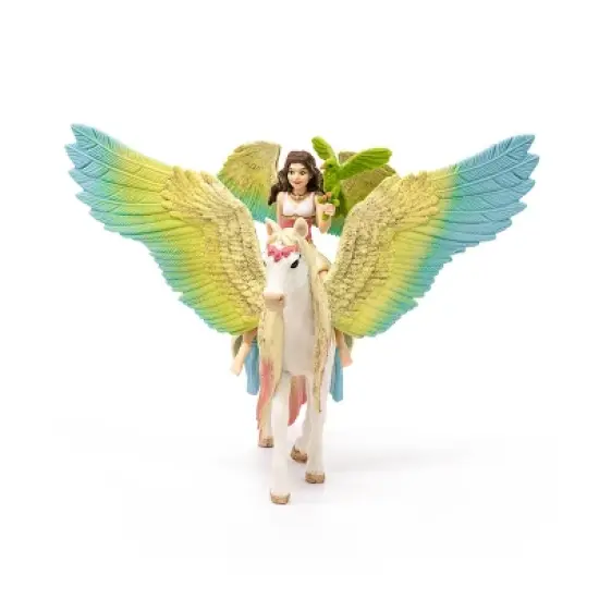 Schleich Fairy Surah with Glitter Pegasus image {1}