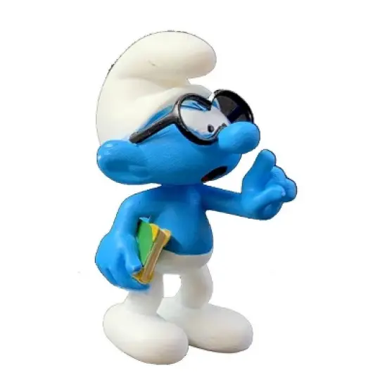 The Purple Cow The Smurfs Advent Calendar: Winter-Themed Tabletop Paper and Cardboard image {25}