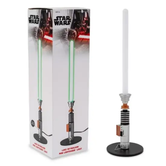 Ukonic Star Wars Luke Skywalker Green Lightsaber 12-Inch Mini LED Mood Light image {2}