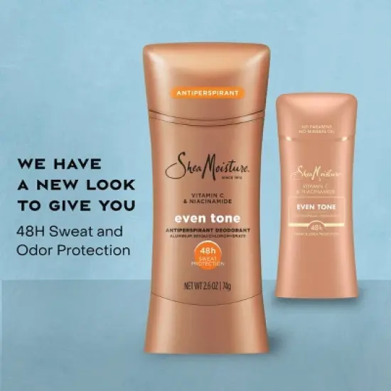SheaMoisture Even Tone Solid Antiperspirant & Deodorant with Vitamin C & Niacinamide - 2.6oz image {2}