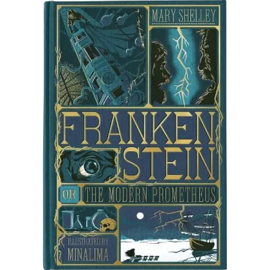 Frankenstein (Minalima Edition) - by  Mary Shelley (Hardcover) image {1}