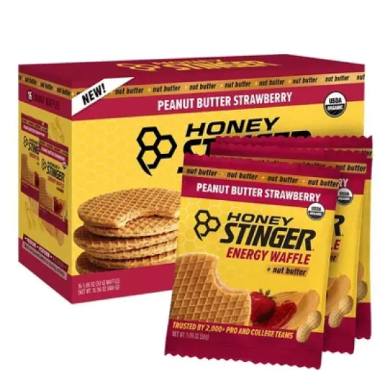 Peanut Butter Strawberry Waffle Box of 16 image {4}