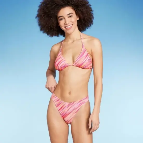 Women's Ultra High Leg Cheeky Bikini Bottom - Wild Fable&trade; image {2}