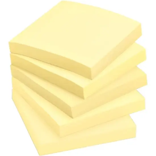 Post-it Notes Value Pack, 3" x 3", Canary Yellow, 24 Pads image {1}