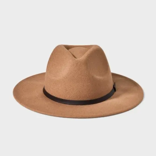 Men's Poly Wool Fedora - Goodfellow & Co&trade; image {2}