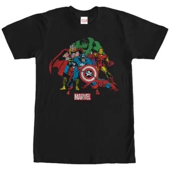 Men's Marvel Avengers Group T-Shirt image {4}