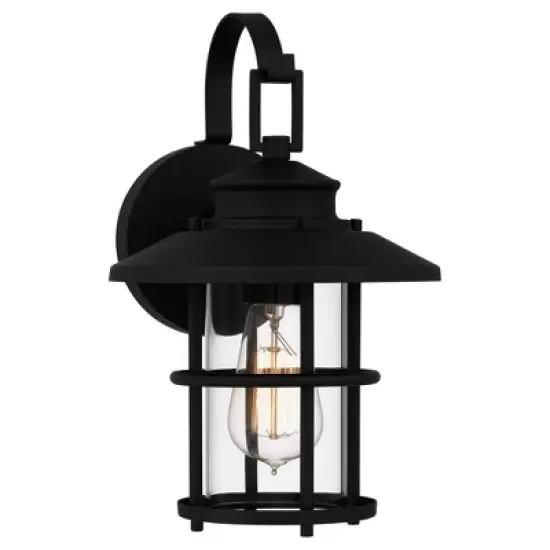 Quoizel Lighting Lombard 1 - Light Sconce in  Matte Black image {2}