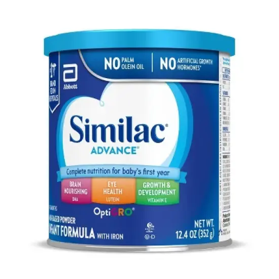 Similac Advance Powder Infant Formula - 12.4oz image {2}