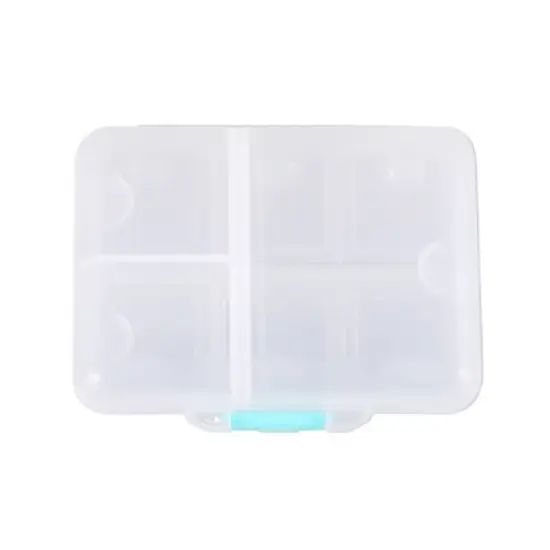 Unique Bargains 9 Grids Double Layer Pill Case 1 Pc image {8}
