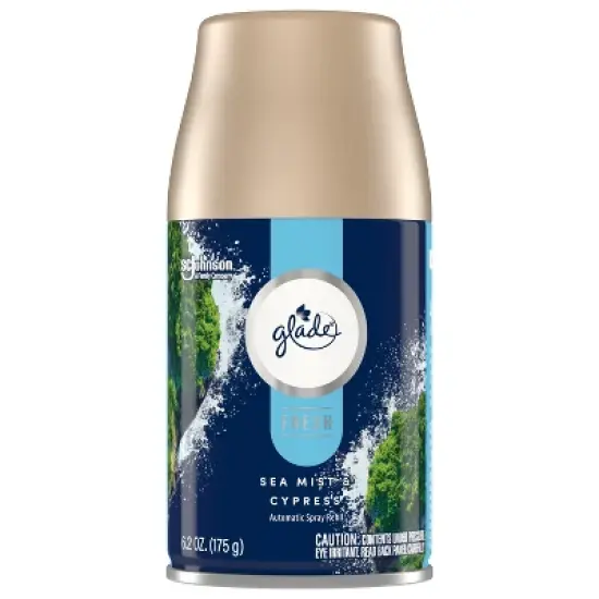Glade Automatic Spray Air Freshener Refill - Fresh Sea Cypress - 6.2oz image {3}