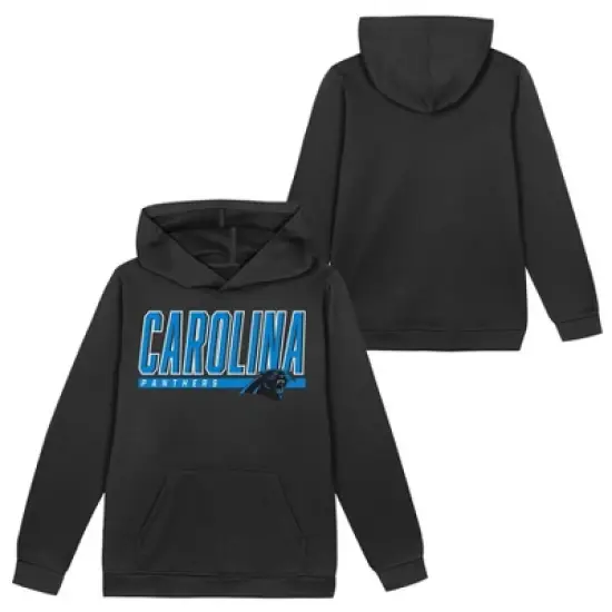 NFL Carolina Panthers Boys' Performance Hooded Sweatshirt image {3}
