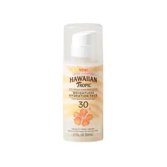 Hawaiian Tropic Silk Hydration Weightless Face Sunscreen - SPF 30 - 1.7oz image {9}