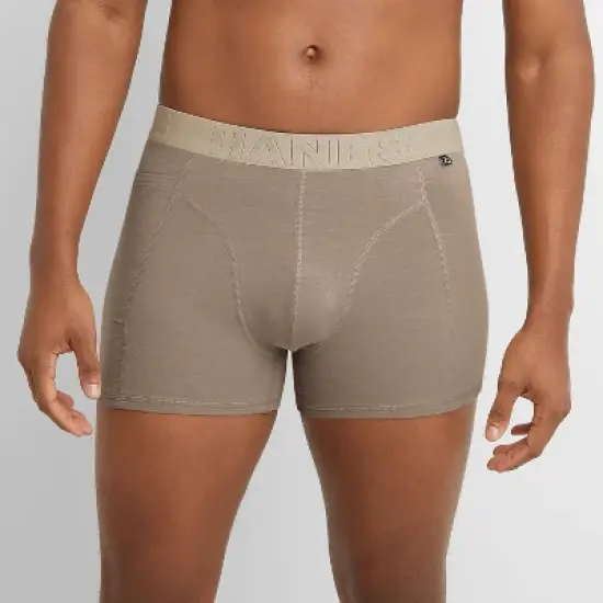 Hanes Premium Men's Explorer Trunks 2pk - Purple/Khaki image {2}