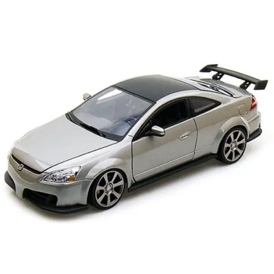 2003 Honda Accord Gray Metallic 1/18 Diecast Model Car by Motormax image {1}