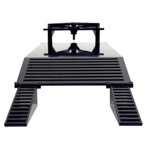 Big Country Toys 1/20 Track Skid Steer w/ Attachments & Flatbed Gooseneck Trailer 450 image {5}