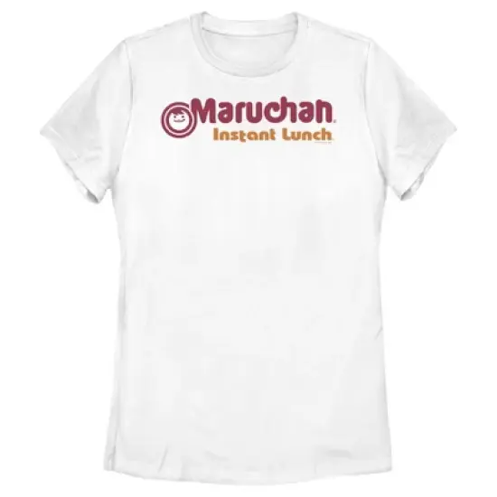 Women's Maruchan Red and Orange Logo T-Shirt image {3}
