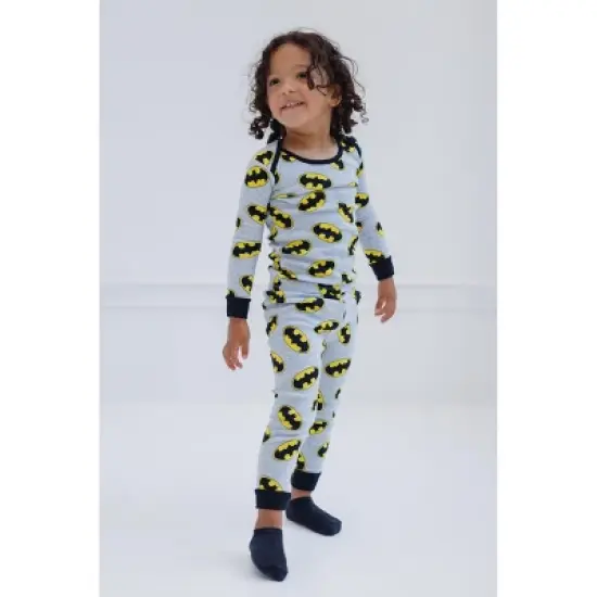 DC Comics Justice League Superman Batman Sweatshirt and Pants Set Infant to Toddler image {2}