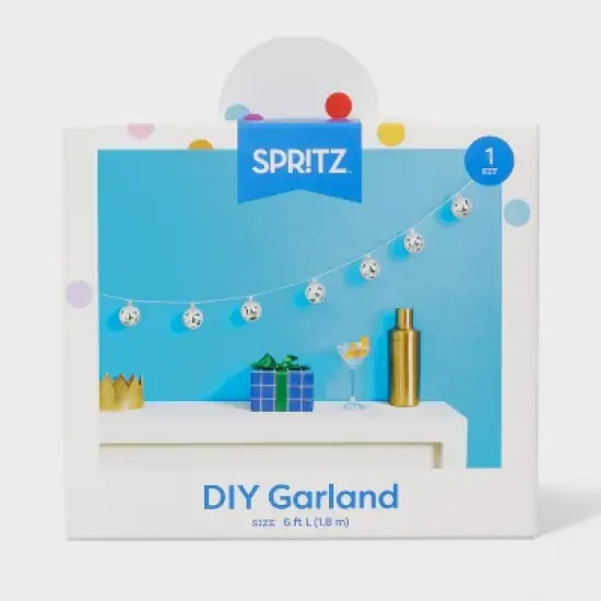 Disco Ball Party Garland - Spritz&trade; image {3}