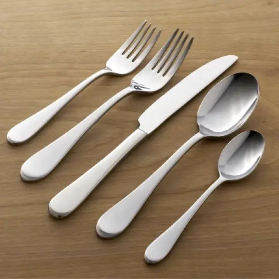 Oneida 45pc Stainless Steel Icarus Flatware Set image {2}