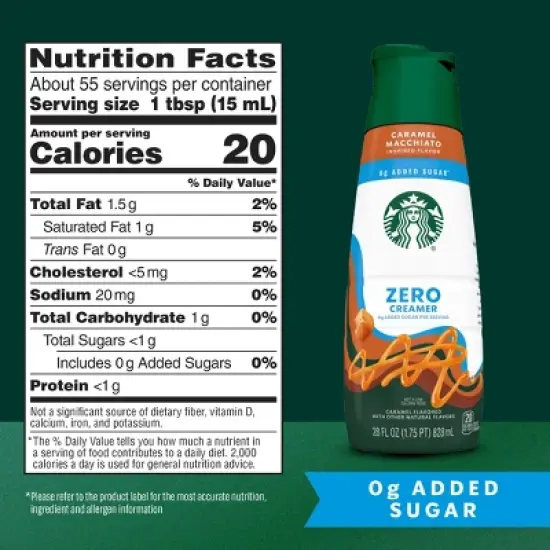 Starbucks Zero Sugar Coffee Creamer image {6}