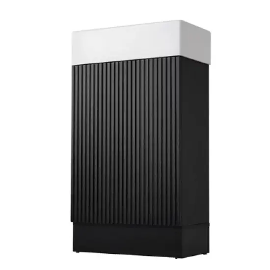 Whisen Modern Bathroom Vanity with Sink, Bathroom Vanity Cabinet with Two-tier Shelf image {10}