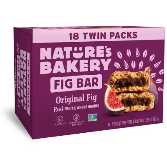Natures Bakery Original Fig - 36oz/18ct image {3}