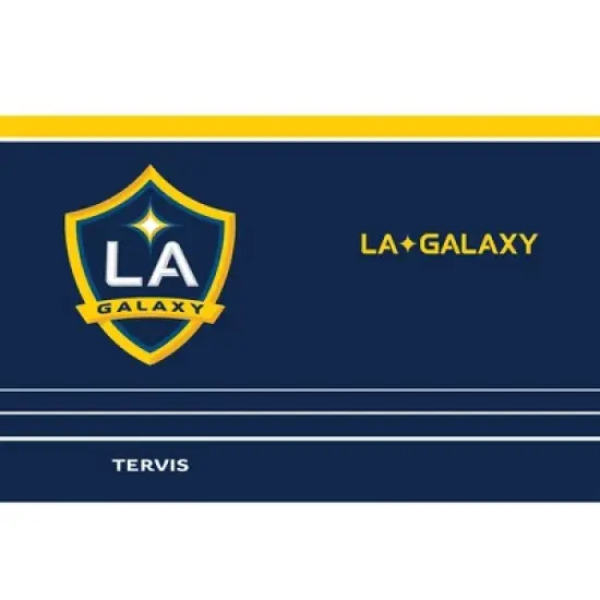 MLS LA Galaxy 30oz MVP Stripe Stainless Steel Tumbler image {1}