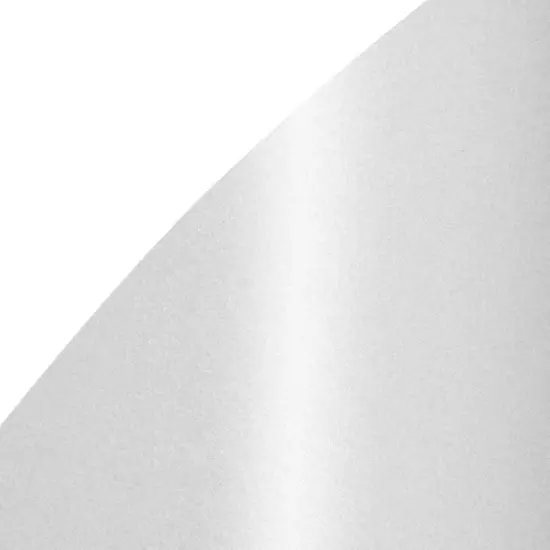 96-Pack Metallic Shimmer Paper Sheet for Crafting, 8.5" x 11" White image {3}