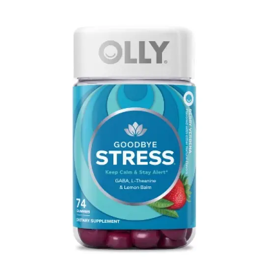 OLLY Goodbye Stress Tallboy Multivitamins Gummies - 74ct image {10}