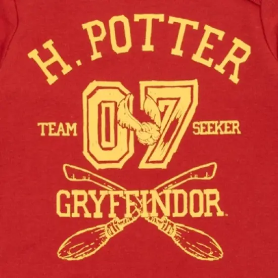 Harry Potter Baby Girls 3 Pack Bodysuits Newborn to Infant image {5}