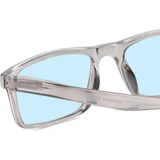 Magz Gramercy Magnetic Front Connecting Reading OR Blue Light Glasses OR Transition Photochromic in Matte Transparent Gray image {3}
