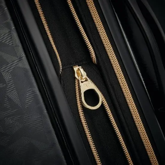 American Tourister Belle Voyage Hardside Medium Checked Spinner Suitcase - Black image {6}