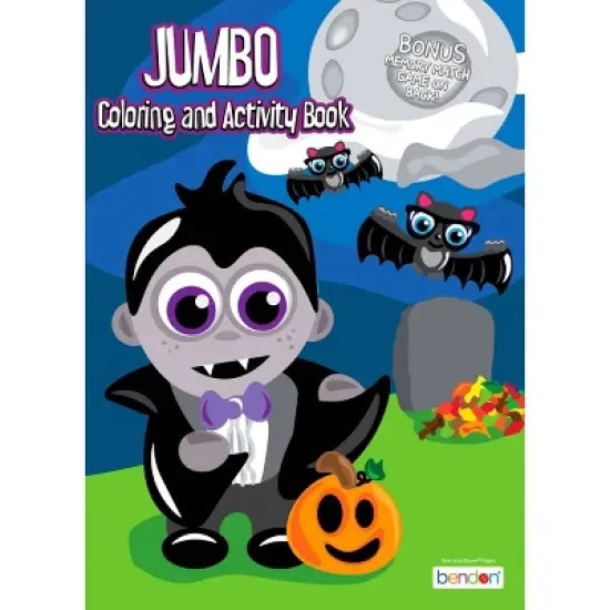 Bendon Vampire Halloween Coloring Book image {4}