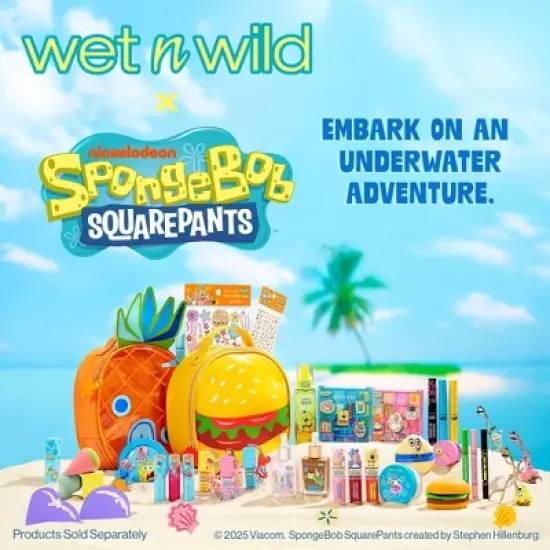 Wet n Wild Spongebob Cooling Lip Oil with Keychain - 0.25 fl oz image {3}