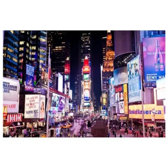 Wuundentoy Gold Edition: Evening on the Time Square Jigsaw Puzzle - 1500pc image {4}