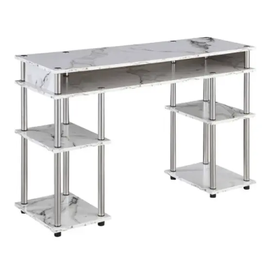 Designs2Go No Tools Student Desk with Shelves - Breighton Home image {22}