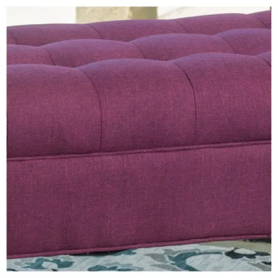 Demi Tufted Bench - Christopher Knight Home image {2}