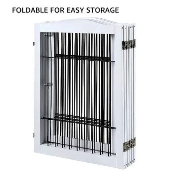 unipaws 132'' Extra Wide Pet Gate image {6}