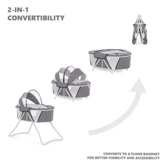 Dream On Me Day Dreamer 2-in-1 Portable Bassinet image {7}